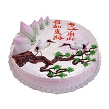 老人蛋糕 给老人的蛋糕上写什么 517鲜花