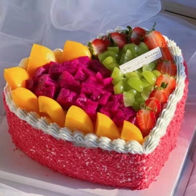 心形水果蛋糕(相伴终,心形水果蛋糕(相伴终价钱,心形水果蛋糕(相伴终